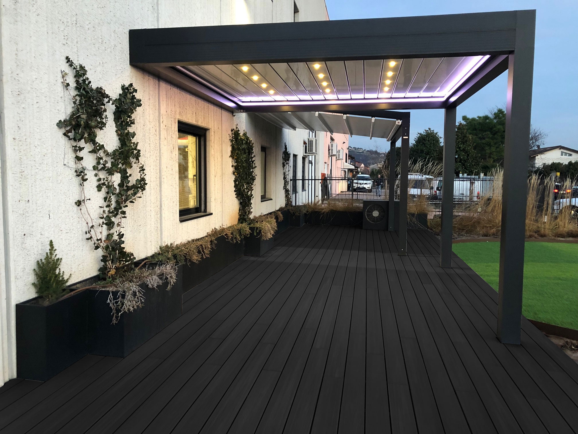 D1003-WPC DECKING ZY-D-008-DARK GREY (15752)
