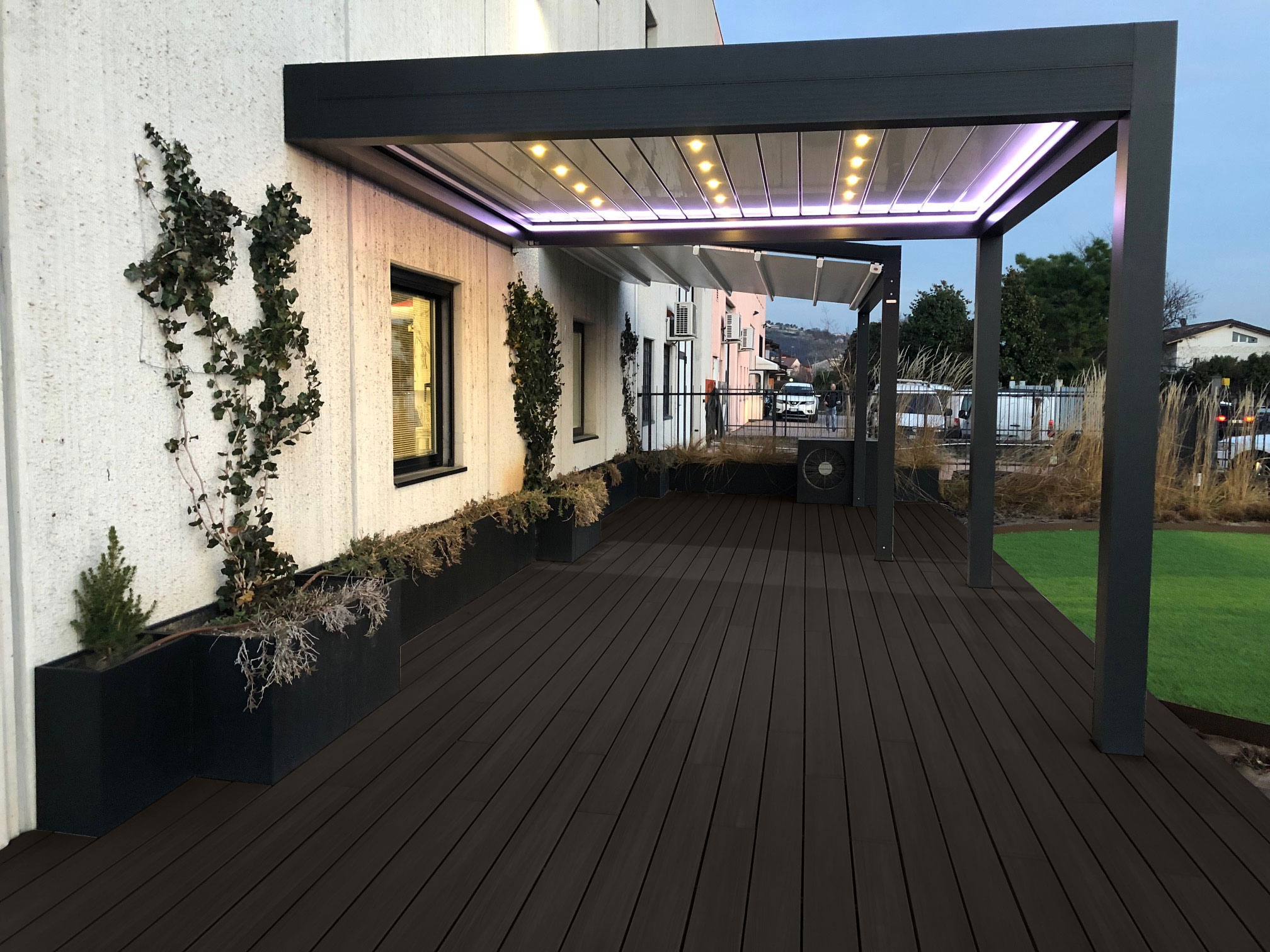 D1001-2-WPC DECKING ZY-D-008-3.9-Grey