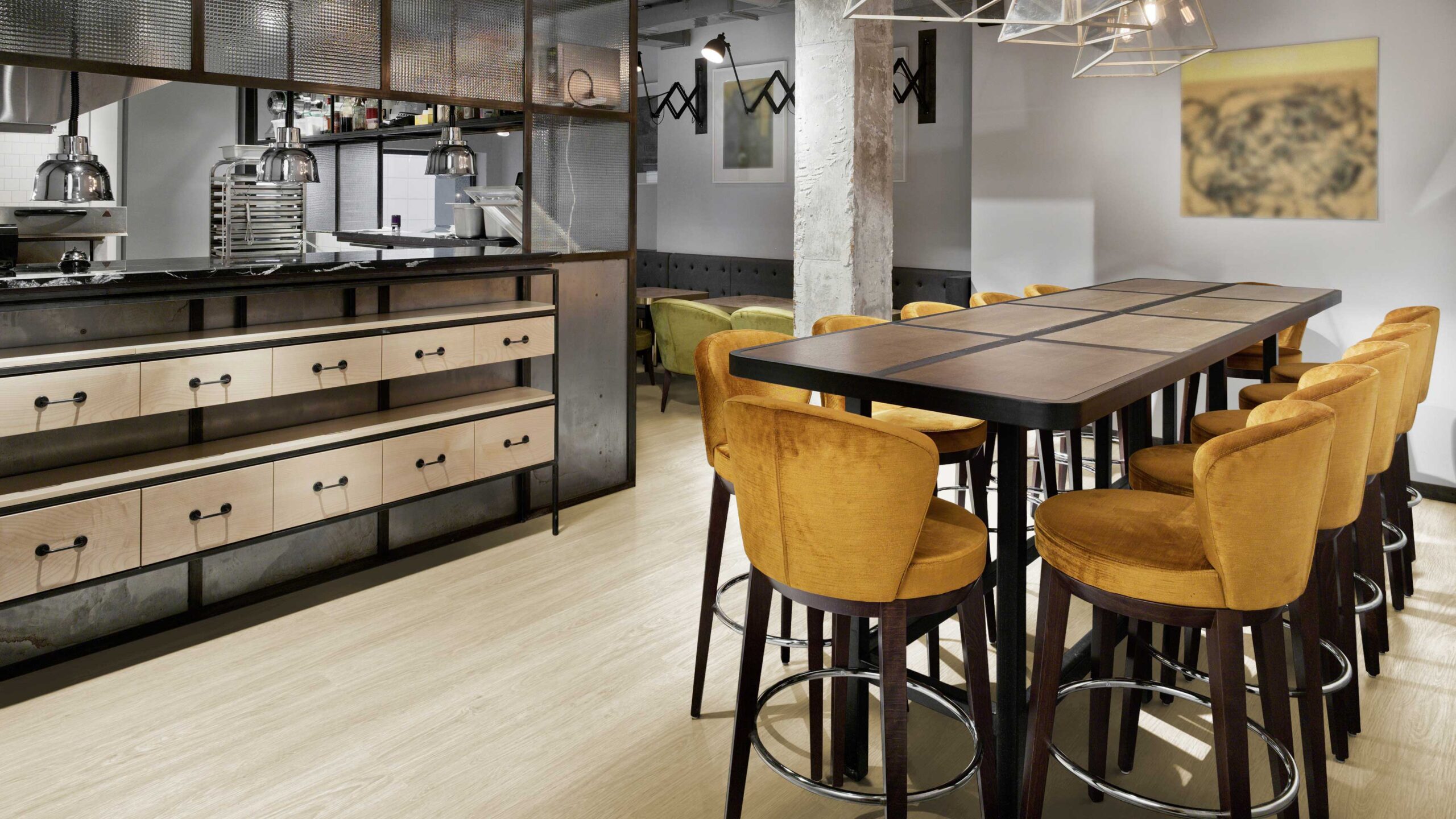 Tarkett Essence Rigid 55-Cool Oak Light Beige 120 (European) - Image 2